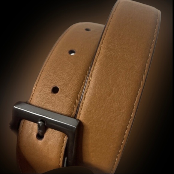 Nordstrom Size 26” Brown Kids Belt - Picture 3 of 10